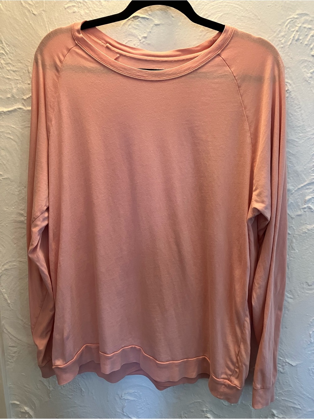 Bonobos Blush Pink Slim Fit Long-Sleeve Crew Neck Men’s L